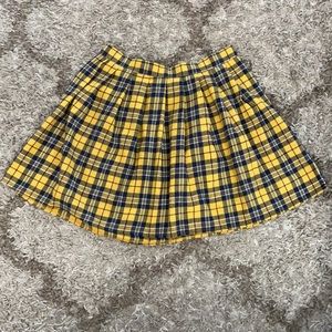 Plaid skirt